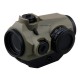 Коллиматор Vector Optics Maverick-III 1x22 FDE Rubber Cover 3 МOA красная арт.: SCRD-39
